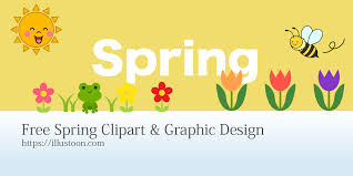 free spring clipart graphic design