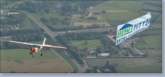 banner towing by air plane at rs 25000