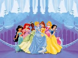 Wallpaper Mural Disney Princesses Kids