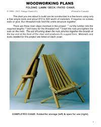 woodworking plans folding lawn chair