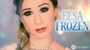 elsa frozen inspired makeup tutorial