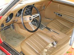 saddle interior 1969 chevrolet corvette
