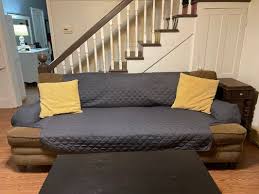 broyhill gray reversible sofa furniture