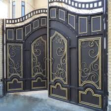 wrought iron gate designs simple