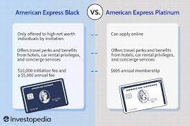 american express black vs platinum
