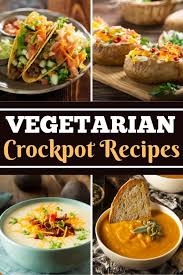 25 easy vegetarian crockpot recipes