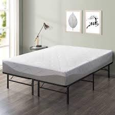 memory foam mattress bed frame