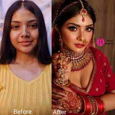 richa makeover makeup artist beauty