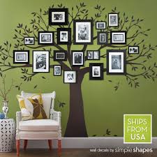 Family Tree Decal Photo Frame Tree