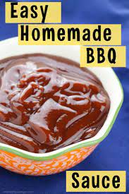 homemade bbq sauce recipe with ketchup