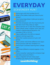 11 fun office scavenger hunt ideas