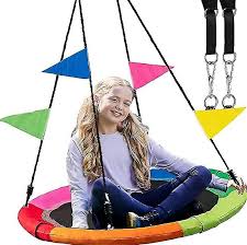 Flying Saucer Swing For Kids Outdoor