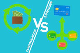 Credit card consolidation is the practice of combining your credit card balances with one new loan from a financial institution or another credit card company. Credit Card Refinancing Vs Debt Consolidation Debt Org