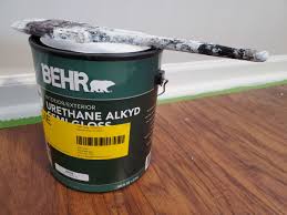 behr alkyd semi gloss enamel urethane