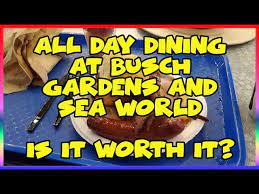 all day dining at busch gardens and sea