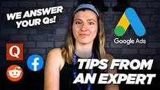 Answering YOUR Google Ads Questions! | ASK THE EXPERT #1 - YouTube