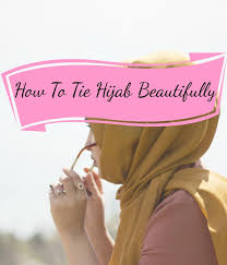 how to tie a hijab in easy and stylish