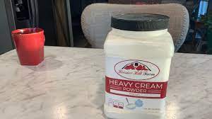 make whip cream with heavy cream powder