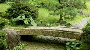 Japanese Garden Stone Bridge Interior