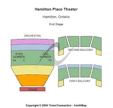 Hamilton Place Theatre Seating Chart