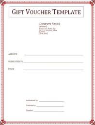 Free Printable Gift Voucher Template Instant Download No