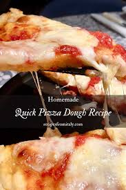quick pizza dough recipe ready in 10