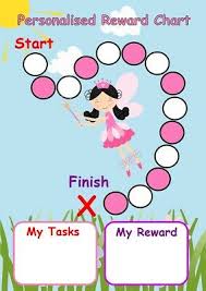 Magnetic Reusable Behaviour Fairy Reward Chart Free Stickers