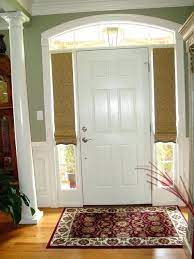 32 trendy oval glass front door curtain