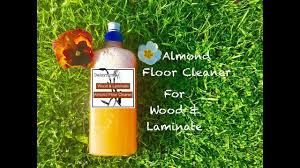 making almond floor cleaner for wood