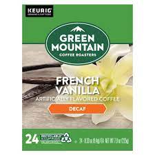 green mountain french vanilla decaf k