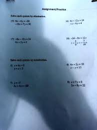 Solved Assignment Practice Solve Each