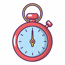 alarm cartoon clock countdown logo