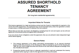 long term tenancy agreements in the uk