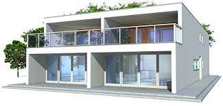 Duplex House Plan Co83d 2