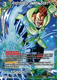 But the battle is far more significant to goku's development than it might appear at first glance. Android 16 A New Start Xd2 07 St Dragon Ball Super Bandai Singles Dragon Ball Super Series 8 Expert Deck Android Duality Wild Things Games