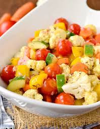 Marinated Vegetable Salad Fresh And