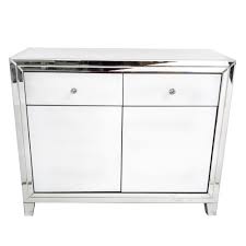 A captivating feature which this mirrored sideboard comes with is the ability to make a room look not. Bianco Two Door Cabinet Mirrored Furniture