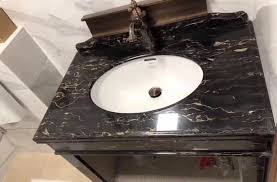 fantasy black marble bathroom vanity