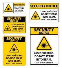 security notice laser radiation do not