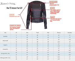 Size Chart Revo Leather