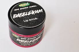review lush bubblegum lip scrub