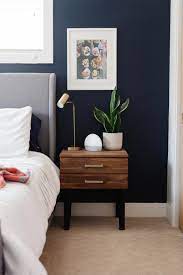 house tour our navy blue bedroom