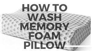 How to clean memory foam pillows? How To Wash A Memory Foam Pillow Mattress Review Center
