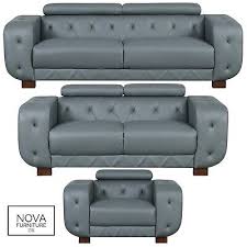 Adjustable Armchair Leather Sofa Black