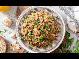 A good high fiber meal is a lot more than one with lots of fiber. Garlic Mushroom Quinoa Nutritious And High Fiber Meals Made Under 15 Minutes Only Youtube