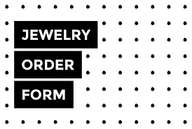 custom jewelry order form