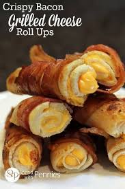Fill with pie weights, dried beans or uncooked rice. Crispy Bacon Grilled Cheese Roll Ups Spend With Pennies