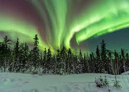 northern lights in canada and alaska