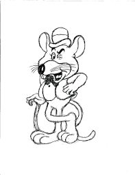 Chuck E Cheese Coloring Page Character 101 Worksheets