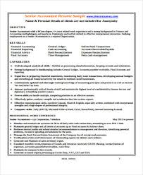 Start resume with your introduction shortly followed by an explanation of what types of duties you have had preformed throughout and what kind of experiences. Free 36 Accountant Resume Samples In Ms Word Pages